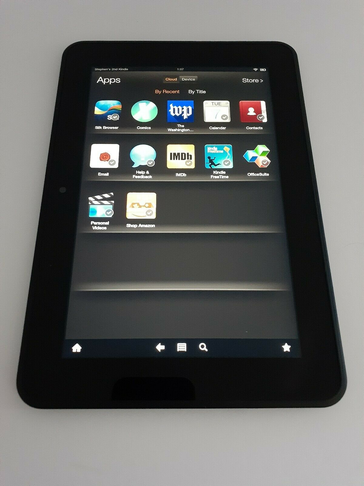 amazon kindle fire tablet 16gb